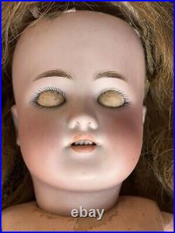 Antique German 21 Simon Halbig 540 Bisque Head Doll