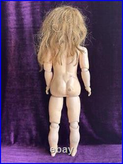 Antique German 21 Simon Halbig 540 Bisque Head Doll