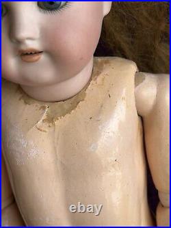 Antique German 21 Simon Halbig 540 Bisque Head Doll