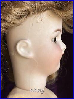 Antique German 21 Simon Halbig 550 Bisque Head Doll