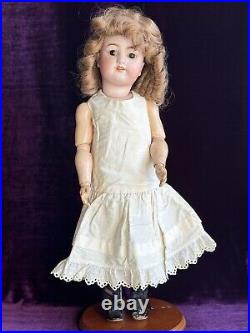 Antique German 21 Simon Halbig 550 Bisque Head Doll