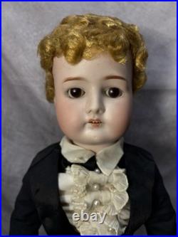 Antique German 22 Cuno Otto & Dressel 1912 Boy Doll CC-37 Antique German 22 Cuno Otto & Dressel 1912 Boy Doll CC-37