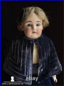 Antique German 22 Kestner 154 Bisque Shoulder Head Doll