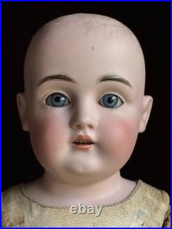 Antique German 22 Kestner 154 Bisque Shoulder Head Doll