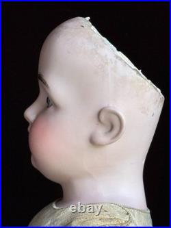 Antique German 22 Kestner 154 Bisque Shoulder Head Doll