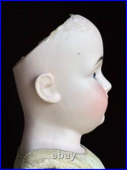 Antique German 22 Kestner 154 Bisque Shoulder Head Doll