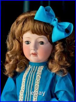 Antique German 24 Gebrüder Ohlhaver Revalo Bisque Head Doll