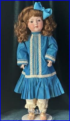 Antique German 24 Gebrüder Ohlhaver Revalo Bisque Head Doll
