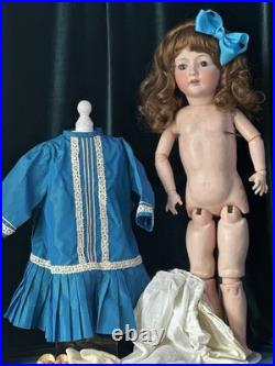 Antique German 24 Gebrüder Ohlhaver Revalo Bisque Head Doll