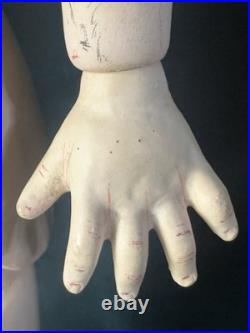 Antique German 24 Gebrüder Ohlhaver Revalo Bisque Head Doll