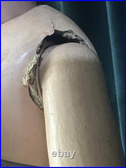 Antique German 24 Gebrüder Ohlhaver Revalo Bisque Head Doll