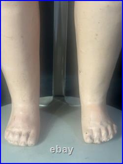 Antique German 24 Gebrüder Ohlhaver Revalo Bisque Head Doll