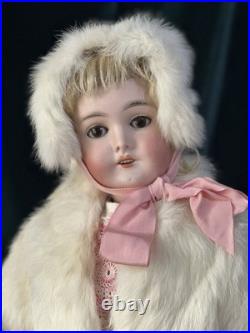 Antique German 24 Queen Louise Doll Bisque Head Composition Body Antique German 24 Queen Louise Doll Bisque Head Composition Body