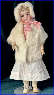 Antique German 24 Queen Louise Doll Bisque Head Composition Body Antique German 24 Queen Louise Doll Bisque Head Composition Body