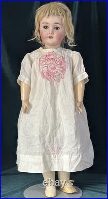 Antique German 24 Queen Louise Doll Bisque Head Composition Body Antique German 24 Queen Louise Doll Bisque Head Composition Body