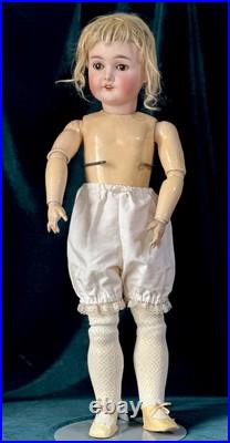 Antique German 24 Queen Louise Doll Bisque Head Composition Body Antique German 24 Queen Louise Doll Bisque Head Composition Body