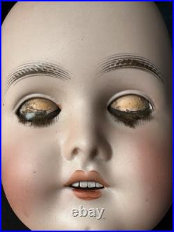 Antique German 24 Queen Louise Doll Bisque Head Composition Body Antique German 24 Queen Louise Doll Bisque Head Composition Body