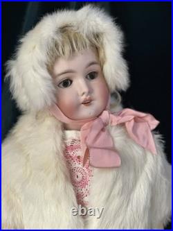 Antique German 24 Queen Louise Doll Bisque Head Composition Body Antique German 24 Queen Louise Doll Bisque Head Composition Body