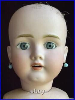 Antique German 25 Kley Hahn Walküre Bisque Head Doll