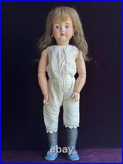 Antique German 25 Kley Hahn Walküre Bisque Head Doll