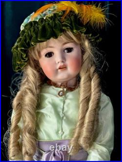 Antique German 27 JDK Kestner 214 Doll Bisque Head Composition Body Antique German 27 JDK Kestner 214 Doll Bisque Head Composition Body