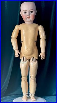 Antique German 27 JDK Kestner 214 Doll Bisque Head Composition Body Antique German 27 JDK Kestner 214 Doll Bisque Head Composition Body