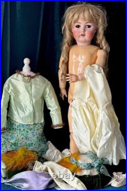 Antique German 27 JDK Kestner 214 Doll Bisque Head Composition Body Antique German 27 JDK Kestner 214 Doll Bisque Head Composition Body