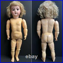 Antique German 27 Simon Halbig S. H. 1079 DEP. Bisque Head Doll