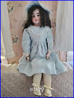 Antique German 28 Kestner Alphabet Series Letter O Turned Bisque Shoulder Doll