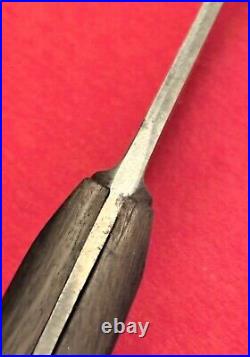 Antique German (2) Chef Knives & Hoffman Sharpener Commercial Quality