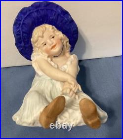 Antique German 4.5 Sweet bonnet Baby Heubach Girl Antique German 4.5 Sweet bonnet Baby Heubach Girl