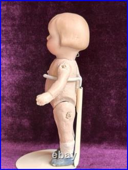 Antique German 6.75 Armand Marseille 210 Googly Eyes Bisque Head Doll Antique German 6.75 Armand Marseille 210 Googly Eyes Bisque Head Doll