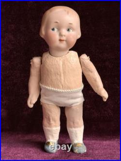 Antique German 6.75 Armand Marseille 210 Googly Eyes Bisque Head Doll Antique German 6.75 Armand Marseille 210 Googly Eyes Bisque Head Doll