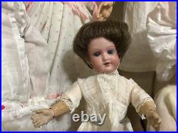 Antique German 6 doll lot