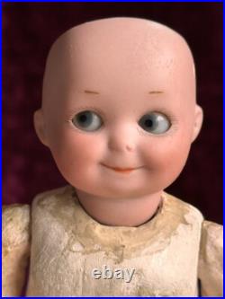 Antique German 7 Armand Marseille 253 Googly Eyes Bisque Head Doll