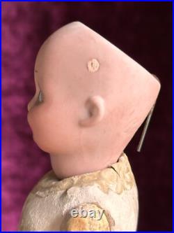 Antique German 7 Armand Marseille 253 Googly Eyes Bisque Head Doll