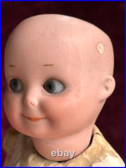 Antique German 7 Armand Marseille 253 Googly Eyes Bisque Head Doll