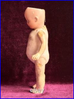 Antique German 7 Armand Marseille 253 Googly Eyes Bisque Head Doll