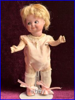 Antique German 7 Armand Marseille 253 Googly Eyes Bisque Head Doll