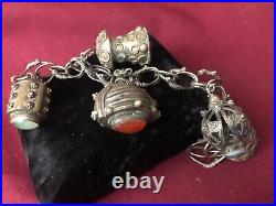 Antique German 800 Silver Bracelet