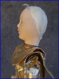 Antique German Angel Christmas Tree Topper 15 Vintage