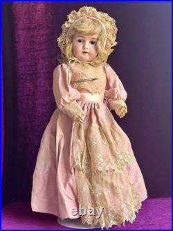 Antique German Armand Marseille 23 Princess Doll Bisque Head Composition Body Antique German Armand Marseille 23 Princess Doll Bisque Head Composition Body