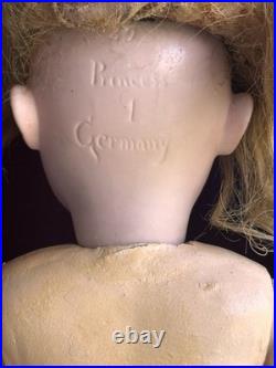 Antique German Armand Marseille 23 Princess Doll Bisque Head Composition Body Antique German Armand Marseille 23 Princess Doll Bisque Head Composition Body