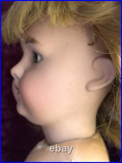 Antique German Armand Marseille 23 Princess Doll Bisque Head Composition Body Antique German Armand Marseille 23 Princess Doll Bisque Head Composition Body