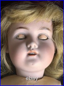 Antique German Armand Marseille 23 Princess Doll Bisque Head Composition Body Antique German Armand Marseille 23 Princess Doll Bisque Head Composition Body