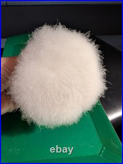 Antique German Art Deco Flapper lady half doll with Fan, makeup powder puff Nice