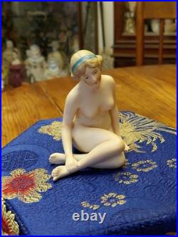 Antique German Bathing Beauty