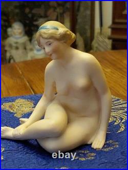 Antique German Bathing Beauty