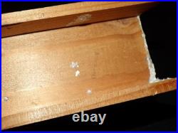 Antique German Belsnickel Santa Claus & Sleigh 7 Signed Germany Wooden sa246