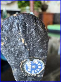 Antique German Belsnickel-Stamped in Sleigh withHorse staged Christmas Scene